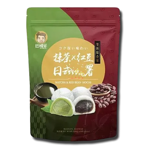 Szushenpo Mochi Matcha and Red Bean Flavour 120g
