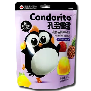 Condorito Mixed Flavor Fruit Jelly 400g Condorito Mixed Flavor Fruit Jelly 400g