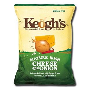 Keogh's Mature Irish Cheese and Onion Crisps 50g