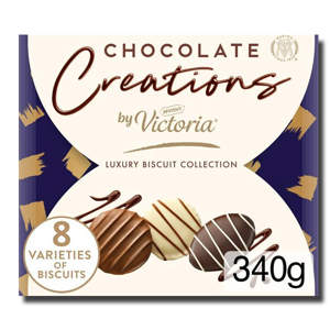 Mcvitie's Victoria Chocolate Creations Biscuit Collection 340g