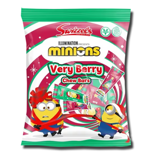Swizzels Very Berry Minions Chew Bars 140g Swizzels Very Berry Minions Chew Bars 140g