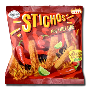 Stichos Hot Chili Lime Corn Chips 50g Stichos Hot Chili Lime Corn Chips 50g