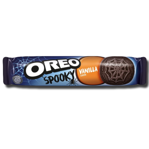 Oreo Spooky Vanilla Sandwich Biscuits 154g