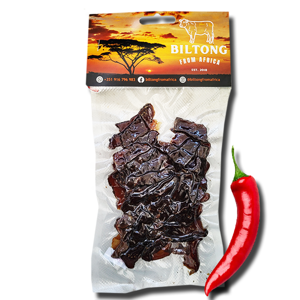 Biltong From Africa Biltong Sliced Chilli 100g Biltong From Africa Biltong Sliced Chilli 100g