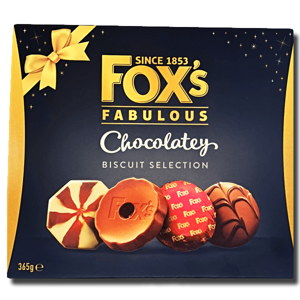 Fox's Fabulous Chocolatey Biscuit Selection Carton 365g Fox's Fabulous Chocolatey Biscuit Selection Carton 365g