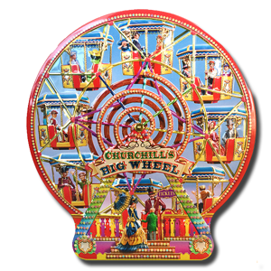 Churchill's Big Wheel Petticoat tails Shortbread Tin 150g Churchill's Big Wheel Petticoat tails Shortbread Tin 150g