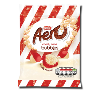 Nestlé Aero Candy Canes Bubbles Vanilla 70g Nestlé Aero Candy Canes Bubbles Vanilla 70g