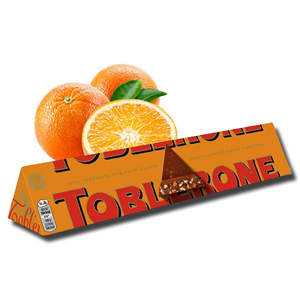 Toblerone Orange Twist Caramel Honey Almond Nougat 360g