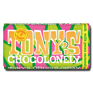 Tony's Chocolonely Milk Pecan Caramel Crunch 180g