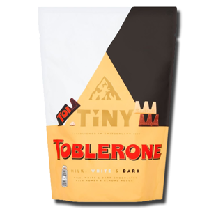 Toblerone Tiny Milk, White & Dark Bag 280g