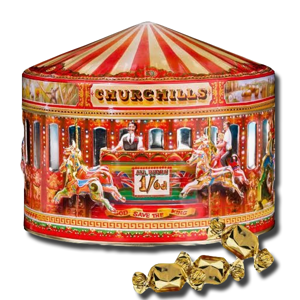 Churchill's Carousel Tin Petticoat Tails Shortbread 225g