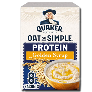 Quaker Oat So Simple Protein Golden Syrup 8's 344g