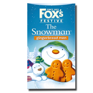 Fox's Festive The Snowman and Dog Gingerbread Minis Biscuits 100g Fox's Festive The Snowman and Dog Gingerbread Minis Biscuits 100g