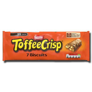 Nestlé Toffee Crisp 7 Biscuits 130.9g Nestlé Toffee Crisp 7 Biscuits 130.9g