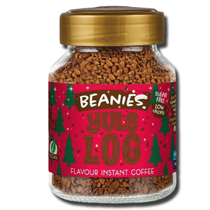 Beanies Instant Coffee Yule Log 50g