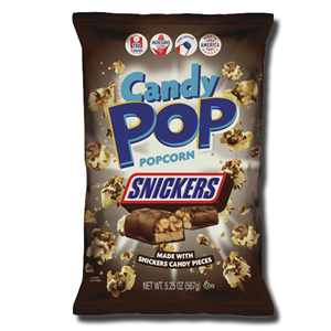 Snax Sational Candy Popcorn Snickers 149g