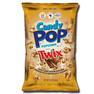 Snax Sational Candy Popcorn Twix 149g Snax Sational Candy Popcorn Twix 149g