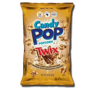 Snax Sational Candy Popcorn Twix 149g