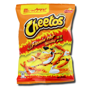 Cheetos Flamin Hot Crunchy Japan 75g Cheetos Flamin Hot Crunchy Japan 75g