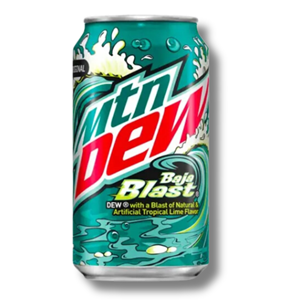 Mountain Dew Baja Blast Tropical Lime 355ml