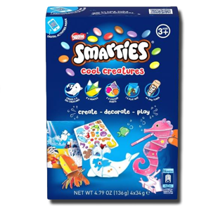 Nestlé Smarties Cool Creatures 4x34g Nestlé Smarties Cool Creatures 4x34g
