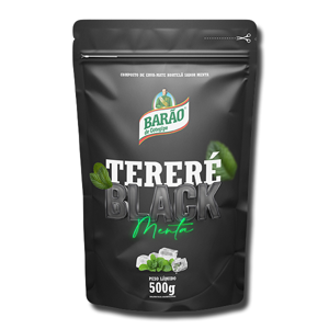 Barão Tereré Black Menta 500g Barão Tereré Black Menta 500g