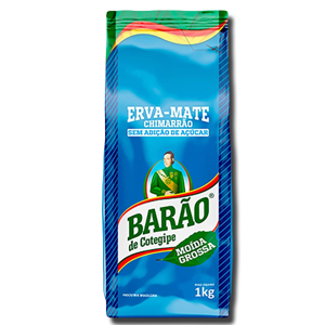 Barão Erva Mate Chimarrão Sem Adição de Açucar - Moída Grossa 1Kg Barão Erva Mate Chimarrão Sem Adição de Açucar - Moída Grossa 1Kg