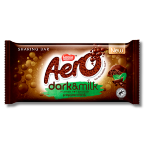 Nestlé Aero Dark & Milk Peppermint Sharing Bar 90g