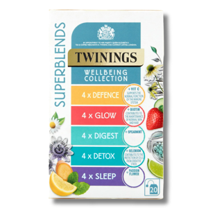 Twinings Superblends Wellbeing Collection 20s Twinings Superblends Wellbeing Collection 20s