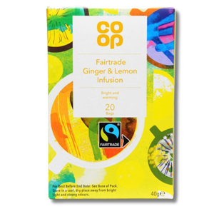 Coop Ginger & Lemon Infusion 20s