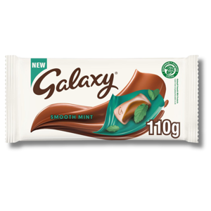 Galaxy Smooth Mint Chocolate Bar 110g