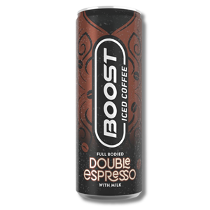 Boost Energy Drink Double Espresso with Milk 250ml