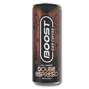 Boost Energy Drink Double Espresso with Milk 250ml Boost Energy Drink Double Espresso with Milk 250ml