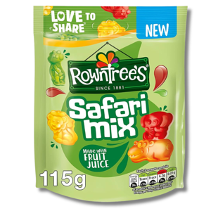 Rowntree's Safari Mix Sweets 115g