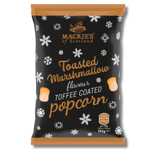 Mackie's Of Scotland Toasted Marshmallow Toffee Coated Popcorn 155g Mackie's Of Scotland Toasted Marshmallow Toffee Coated Popcorn 155g