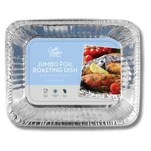 Cook Miller Jumbo Foil roasting Dish 400 x 330 x 53MM Cook Miller Jumbo Foil roasting Dish 400 x 330 x 53MM