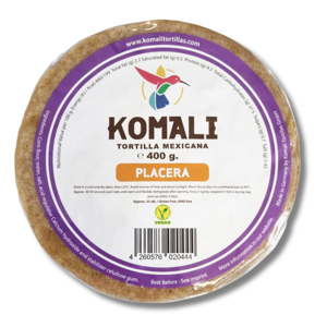 Komali Tortilha Placera 10cm 400g