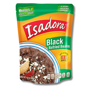 Isadora Frijoles Refritos Negros 220g