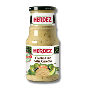 Herdez Medium Cilantro & Lime Salsa Cremosa 434g