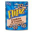 Flipz Pretzels Cookies & Cream Snacks 90g