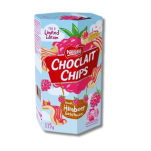 Nestlé Choclait Chips Strawberry and Chocolate 115g