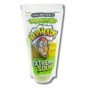 Van Holten's Pickle Jumbo Extreme Sour Warheads 140g Van Holten's Pickle Jumbo Extreme Sour Warheads 140g