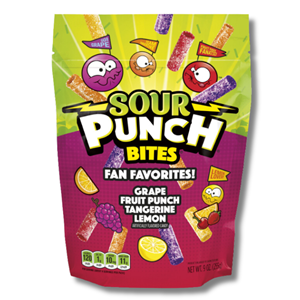 Sour Punch Bites Fan Favourites 142g