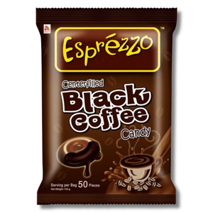 Esprézzo Black Coffee Candy Bag 150g Esprézzo Black Coffee Candy Bag 150g
