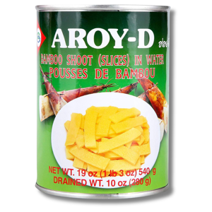 Aroy-D Bamboo Shoot Slices in Water 540g Aroy-D Bamboo Shoot Slices in Water 540g