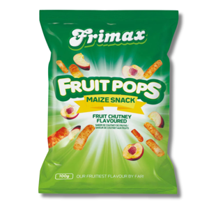 Frimax Fruit Pops Maize Snack Fruit Chutney 100g Frimax Fruit Pops Maize Snack Fruit Chutney 100g