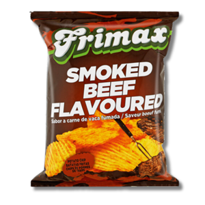Frimax Smoked Beef Potato Chips 125g