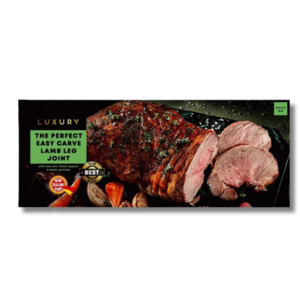 Iceland Luxury The Perfect Easy Carve Lamb Leg Joint 1.2Kg Iceland Luxury The Perfect Easy Carve Lamb Leg Joint 1.2Kg