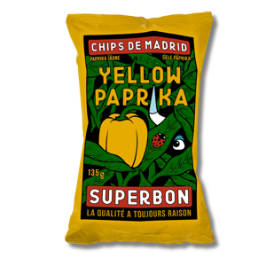 Superbon Chips de Madrid Yellow Paprika 135g