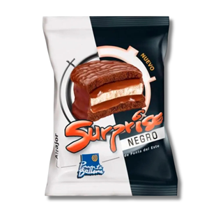 Punta Ballena Alfajor Surprise Negro de Chocolate 60g